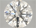 Natural Diamond 3.75 Carats, Round with Excellent Cut, L Color, SI1 Clarity and Certified by GIA