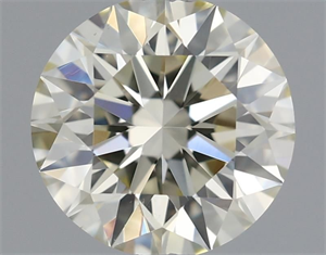 Picture of Natural Diamond 0.73 Carats, Round with Excellent Cut, K Color, VS1 Clarity and Certified by IGI