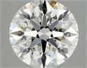 Diamante Natural 0.45 quilates, Redondo , Color G, claridad IF y certificado GIA