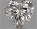 Natural Diamond 0.33 Carats, Heart with  Cut, G Color, SI2 Clarity and Certified by IGI
