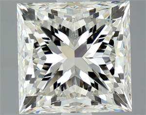 Foto Diamante Natural 2.02 quilates, Princesa , Color J, claridad SI1 y certificado GIA de