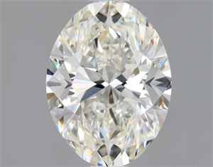 Picture of Natural Diamond 0.90 Carats, Oval with  Cut, H Color, VVS2 Clarity and Certified by GIA