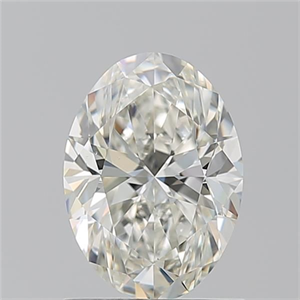 Picture of Natural Diamond 1.21 Carats, Oval with  Cut, I Color, VS2 Clarity and Certified by GIA