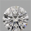 Diamante Natural 0.42 quilates, Redondo , Color E, claridad VVS2 y certificado GIA