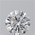 Diamante Natural 0.52 quilates, Redondo , Color D, claridad IF y certificado GIA