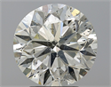 Diamante Natural 4.00 quilates, Redondo , Color H, claridad SI2 y certificado IGI