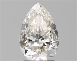 Picture of Natural Diamond 2.05 Carats, Pear with  Cut, H Color, VS1 Clarity and Certified by GIA