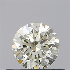 Picture of Natural Diamond 0.40 Carats, Round with Very Good Cut, N Color, SI2 Clarity and Certified by GIA