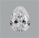 Diamante Natural 0.52 quilates, De pera , Color D, claridad VVS2 y certificado GIA
