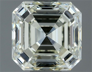 Picture of Natural Diamond 1.21 Carats, Asscher with  Cut, K Color, VS1 Clarity and Certified by IGI