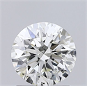 Natural Diamond 1.00 Carats, Round with Excellent Cut, K Color, I1 Clarity and Certified by GIA