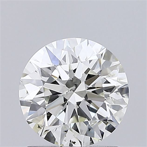 Picture of Natural Diamond 1.00 Carats, Round with Excellent Cut, K Color, I1 Clarity and Certified by GIA