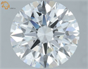 Del inventario de diamantes de laboratorio, 2.42 quilates, Redondo , Color F, claridad VS1 y certificado IGI