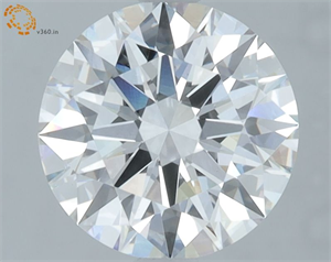Picture of Lab Grown Diamond 2.42 Carats, Round with Ideal Cut, F Color, VS1 Clarity and Certified by IGI