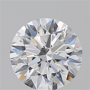 Picture of Natural Diamond 0.77 Carats, Round with Excellent Cut, D Color, VVS2 Clarity and Certified by GIA