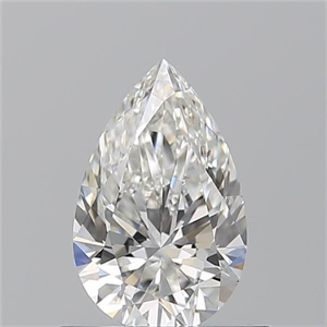 Picture of Natural Diamond 0.70 Carats, Pear with  Cut, G Color, VS1 Clarity and Certified by GIA