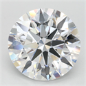 Del inventario de diamantes de laboratorio, 3.55 quilates, Redondo , Color D, claridad IF y certificado IGI