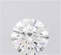 Del inventario de diamantes de laboratorio, 1.07 quilates, Redondo , Color F, claridad VVS2 y certificado IGI