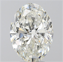 Diamante Natural 4.02 quilates, Ovalado , Color I, claridad IF y certificado GIA