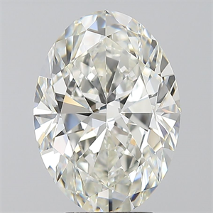 Foto Diamante Natural 4.02 quilates, Ovalado , Color I, claridad IF y certificado GIA de