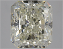 Diamante Natural 3.01 quilates, Radiante , Color K, claridad VS1 y certificado HRD