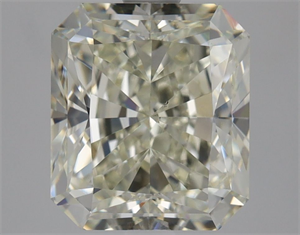 Foto Diamante Natural 3.01 quilates, Radiante , Color K, claridad VS1 y certificado HRD de