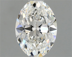 Picture of Natural Diamond 0.70 Carats, Oval with  Cut, F Color, VS1 Clarity and Certified by GIA