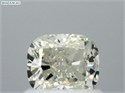 Natural Diamond 0.89 Carats, Cushion with  Cut, L Color, VS2 Clarity and Certified by GIA