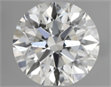 Diamante Natural 0.46 quilates, Redondo , Color H, claridad VS2 y certificado GIA