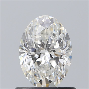 Picture of Natural Diamond 0.74 Carats, Oval with  Cut, F Color, VS2 Clarity and Certified by GIA