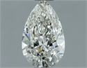 Diamante Natural 0.50 quilates, De pera , Color J, claridad VS1 y certificado GIA