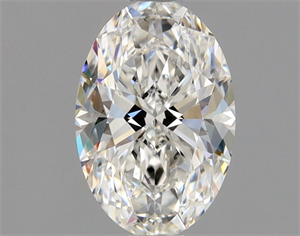 Picture of Natural Diamond 0.91 Carats, Oval with  Cut, G Color, SI1 Clarity and Certified by GIA