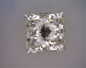 Picture of Natural Diamond 1.00 Carats, Princess with  Cut, J Color, SI2 Clarity and Certified by GIA