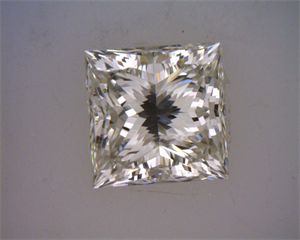 Picture of Natural Diamond 1.00 Carats, Princess with  Cut, J Color, SI2 Clarity and Certified by GIA