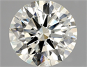 Diamante Natural 3.02 quilates, Redondo , Color L, claridad SI2 y certificado GIA