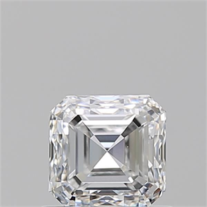Foto Diamante Natural 0.90 quilates, Asscher , Color D, claridad VS1 y certificado GIA de