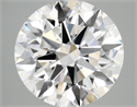 Lab Grown Diamond 5.10 Carats, Round with Excellent Cut, E Color, VS2 Clarity and Certified by IGI