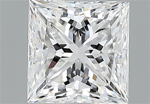 Foto Diamante Natural 1.81 quilates, Princesa , Color F, claridad VS2 y certificado GIA de