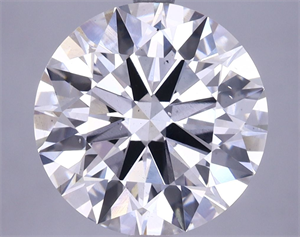 Picture of Lab Grown Diamond 4.78 Carats, Round with Ideal Cut, G Color, VS2 Clarity and Certified by IGI