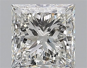 Foto Diamante Natural 1.51 quilates, Princesa , Color H, claridad VVS1 y certificado GIA de