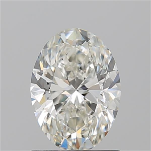 Picture of Natural Diamond 1.21 Carats, Oval with  Cut, I Color, VVS2 Clarity and Certified by GIA