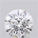 Lab Grown Diamond 1.01 Carats, Round with Ideal Cut, D Color, VS1 Clarity and Certified by IGI
