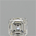 Natural Diamond 0.50 Carats, Asscher with  Cut, I Color, VVS1 Clarity and Certified by GIA