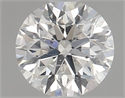 Natural Diamond 0.70 Carats, Round with Very Good Cut, G Color, SI2 Clarity and Certified by GIA