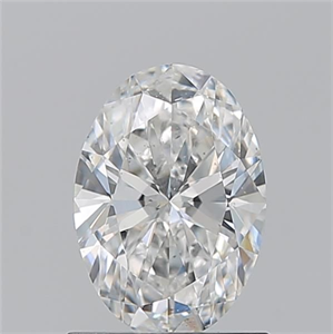 Picture of Natural Diamond 1.02 Carats, Oval with  Cut, E Color, SI1 Clarity and Certified by GIA