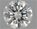 Natural Diamond 0.60 Carats, Round with Excellent Cut, J Color, VS2 Clarity and Certified by GIA