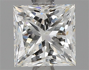 Foto Diamante Natural 1.50 quilates, Princesa , Color J, claridad SI1 y certificado GIA de