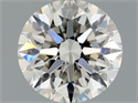Natural Diamond 0.70 Carats, Round with Very Good Cut, J Color, VS1 Clarity and Certified by GIA