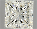 Natural Diamond 0.96 Carats, Princess with  Cut, I Color, VS1 Clarity and Certified by GIA