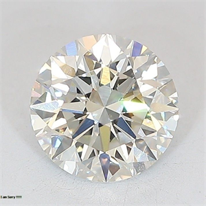 Picture of Lab Grown Diamond 1.61 Carats, Round with Excellent Cut, I Color, VS1 Clarity and Certified by IGI